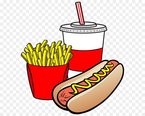 Картошка фри хот доги напитки