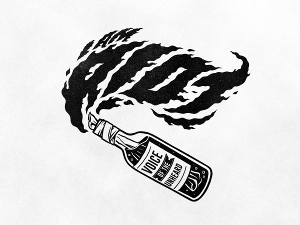 Коктейль Молотова эскиз