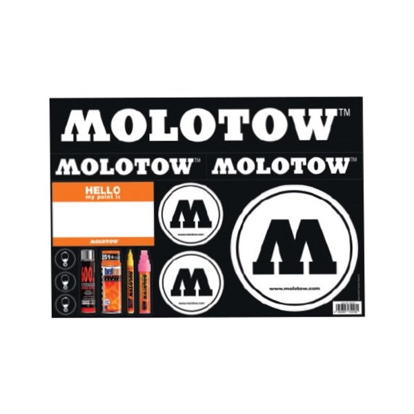 Этикетка маркера Молотов