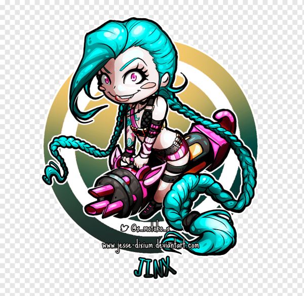 Лига легенд Джинкс feet