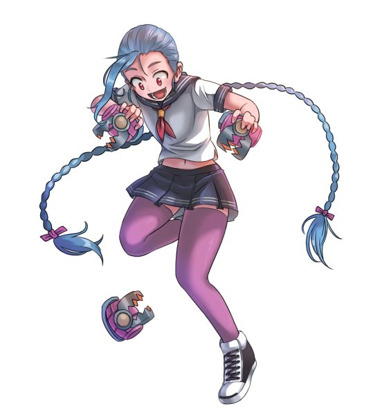 Тату Джинкс аркейн