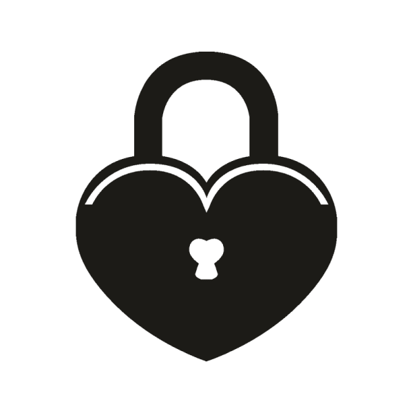 Замок в виде сердца