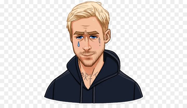 Плакат с Райаном Гослингом