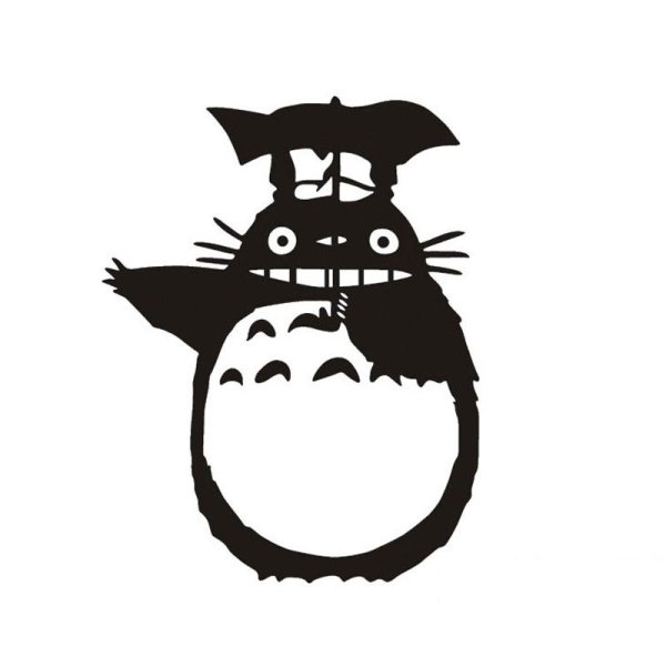 Тоторо наклейки