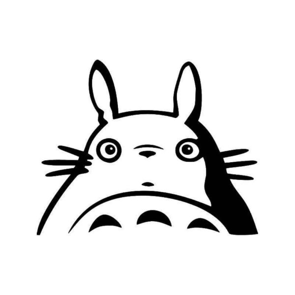 Тоторо силуэт