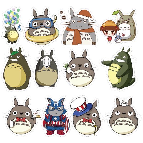 Мой сосед Тоторо Стикеры