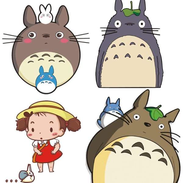 Мой сосед Тоторо Стикеры