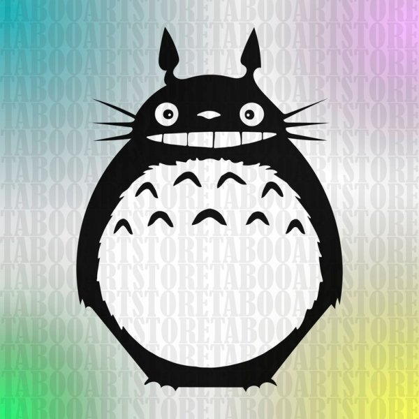 Тоторо векторное изображение