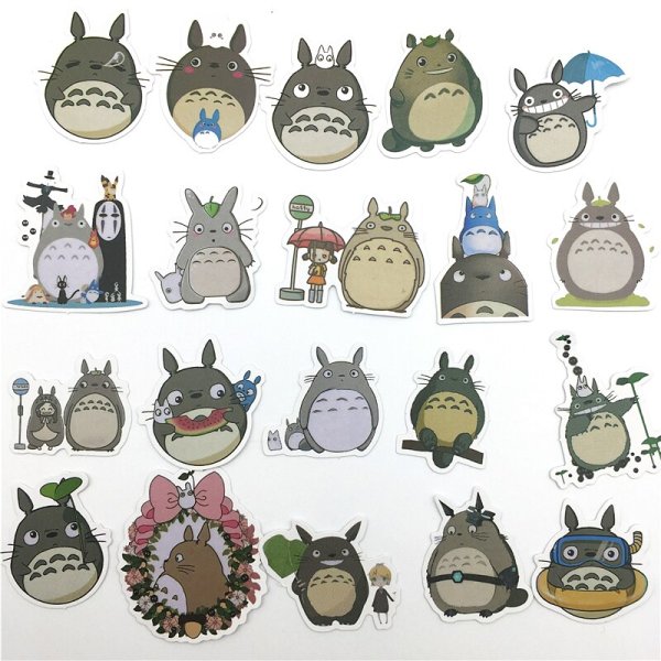 Тоторо наклейки