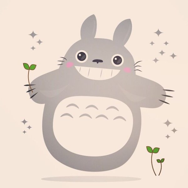 Векторные иллюстрации Тоторо