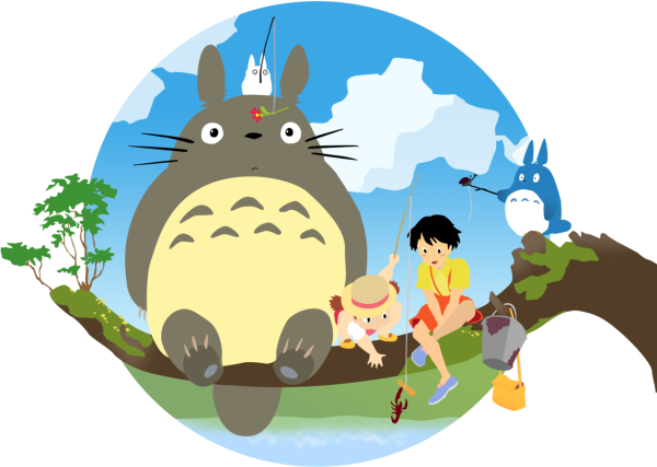 Герои мультика Тоторо