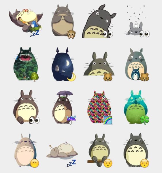 Stickers Хаяо Миядзаки