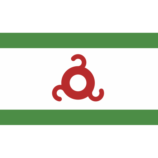 Флаг Ингушетии