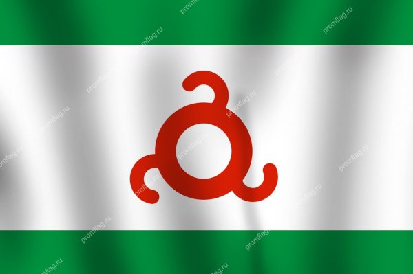 Флаг Ингушетии
