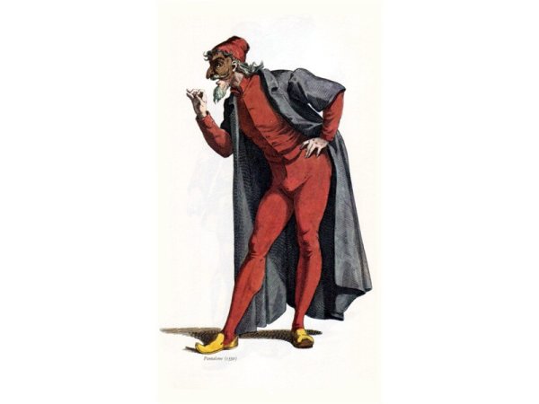 Комедия дель арте панталоне маска