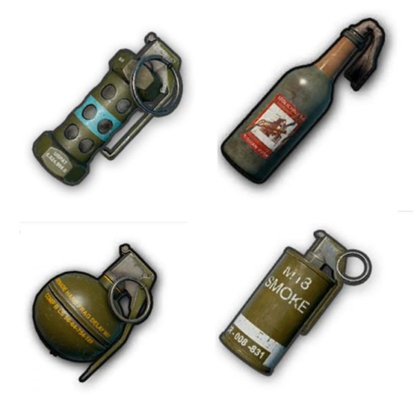 Гранаты PUBG