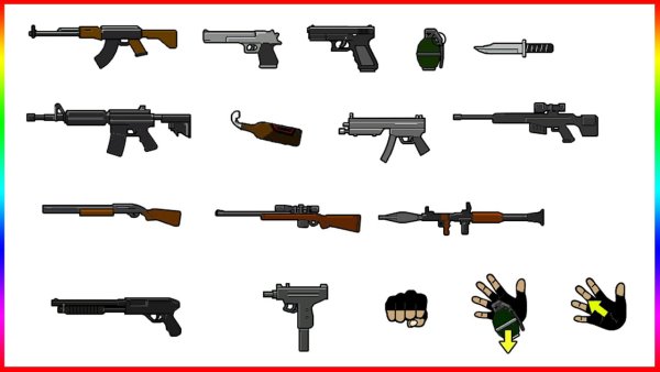 PUBG mobile граната