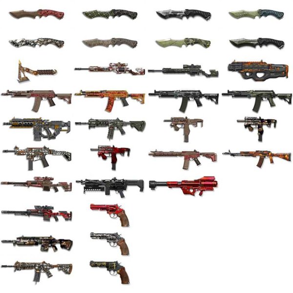 ГТА Сан андреас оружие