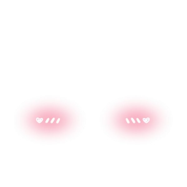 Румянец на щеках без фона