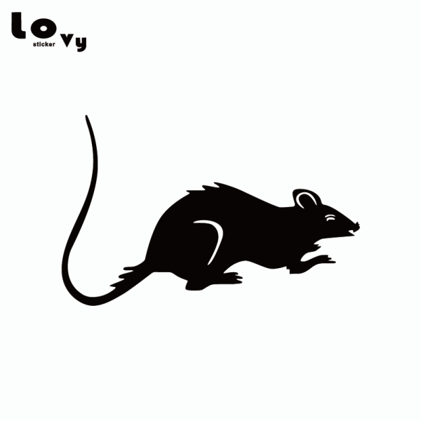 Мышь трафарет