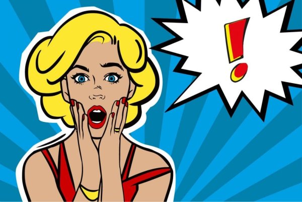 Поп арт иллюстрации