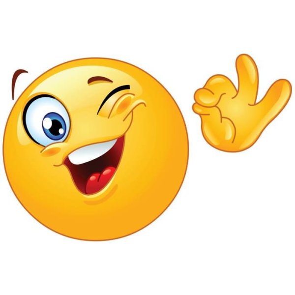 Подмигивающий смайлик