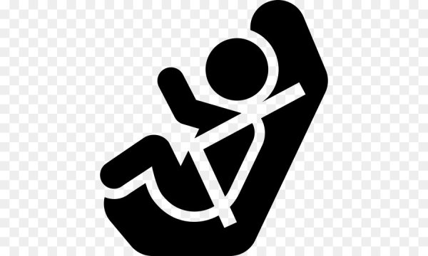 Автомобильное кресло пиктограмма