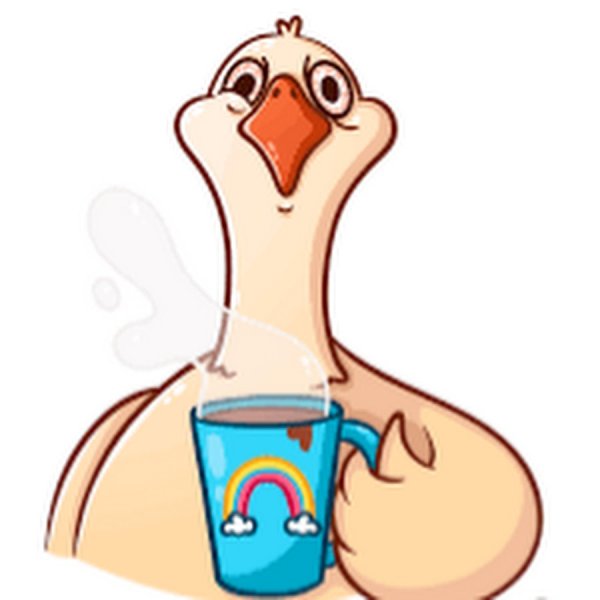 Наклейка Гусь