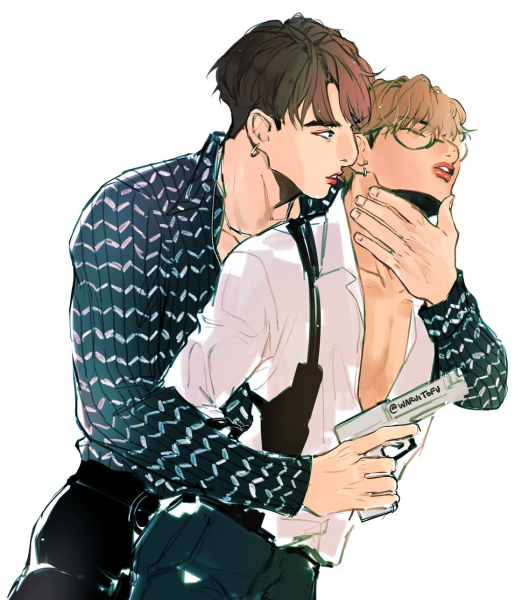 БТС Vkook Art 18 +