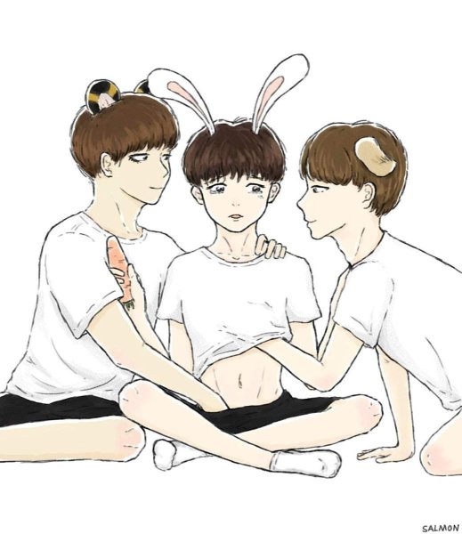 BTS тройничок