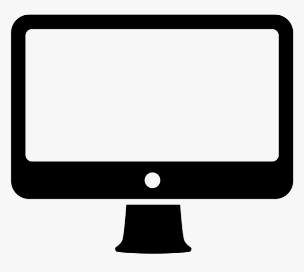 Иконка компьютера без фона