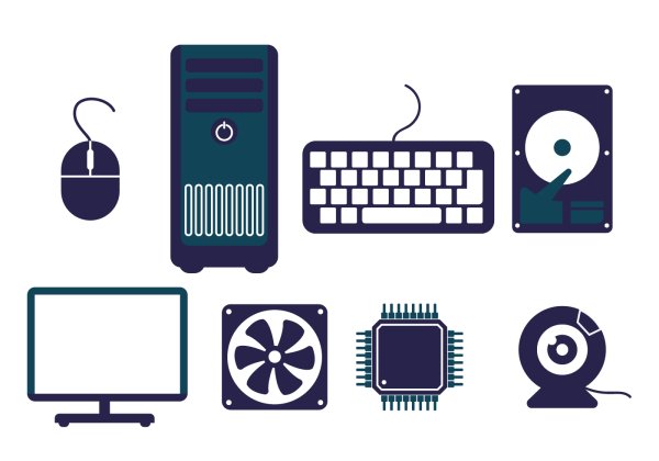 Значки компьютерных комплектующих