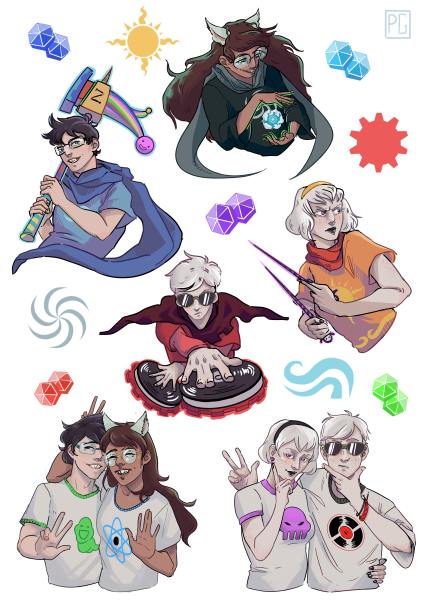 Homestuck Стикеры