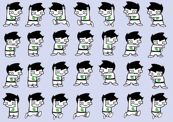 Джон Эгберт Хоумстак спрайты