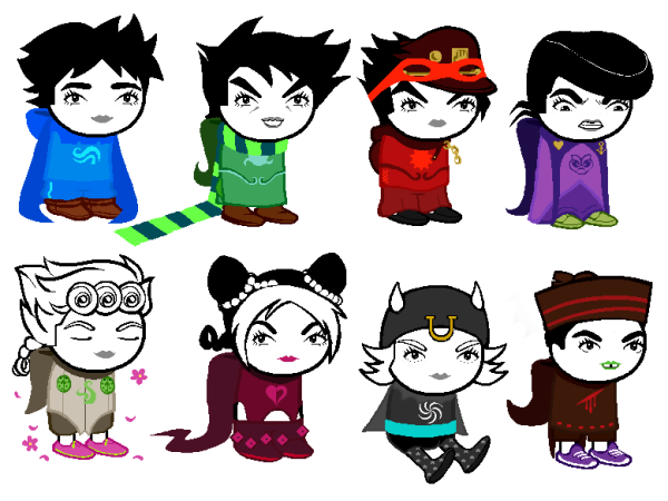 Jojo homestuck Crossover