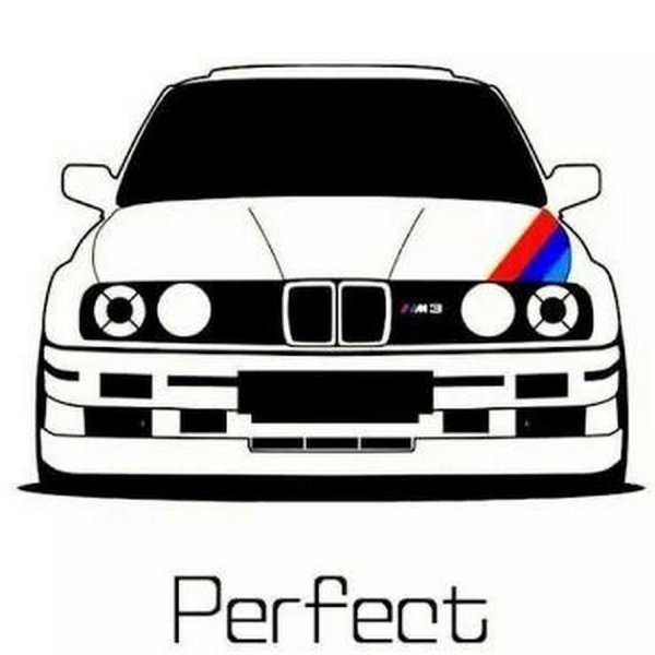 BMW e39 silhouette