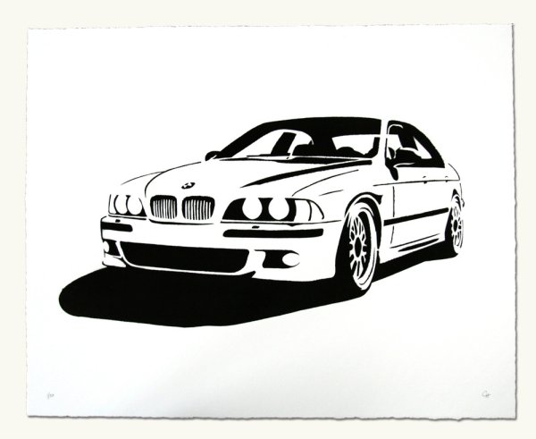 BMW m5 e39 vector