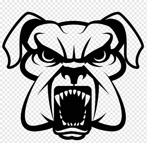 Злая собака вектор