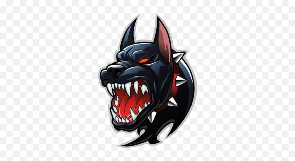 Злая морда собаки