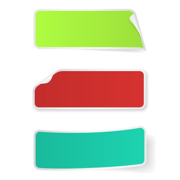 Цветные указатели Стикеры