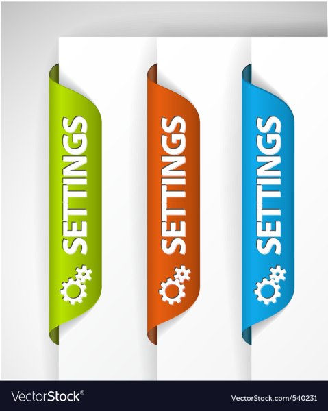 Set of Stickers Labels Easylock