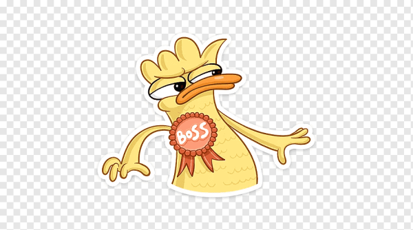 Стикеры ВК курица