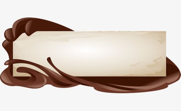 Надпись на шоколад фон