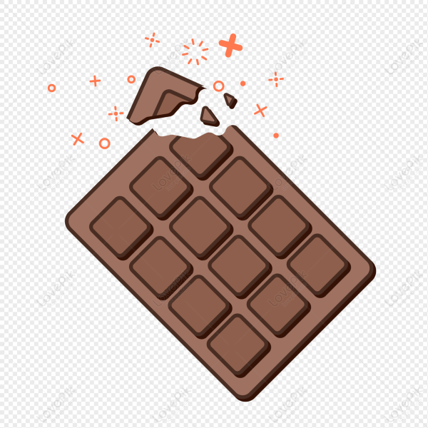 Нарисовать шоколад