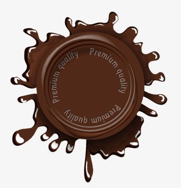 Капли кофе вектор