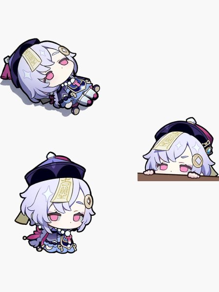 Стикеры Геншин Импакт Чиби