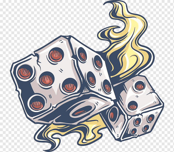 Наклейка игральные кости