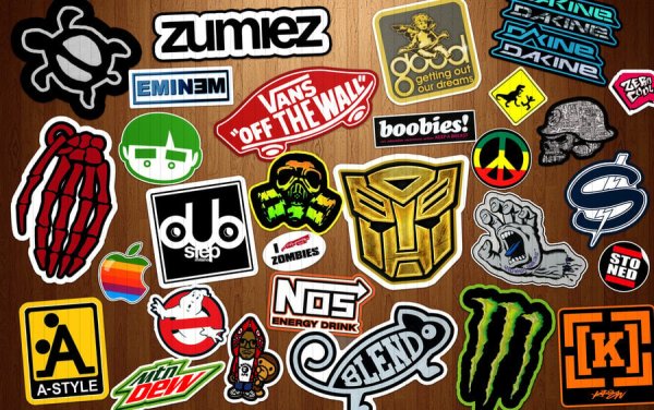 Рисунки для наклеек из игр