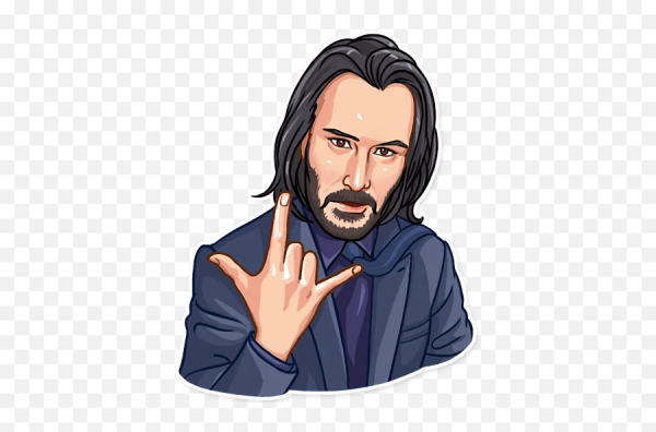 John Wick Sticker