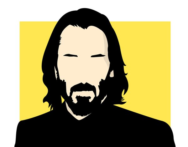 Киану Ривз арты